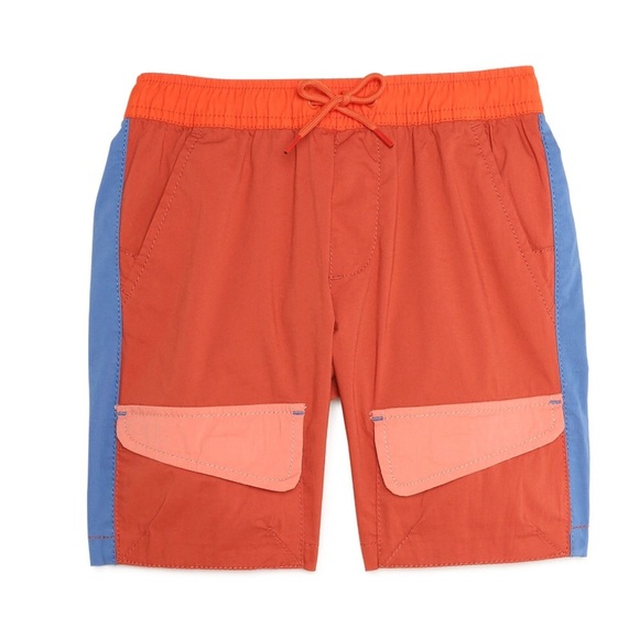 Big boy’s Color block wrinkle resistant Relaxed front flap pockets Shorts‎ XXL - Picture 2 of 6